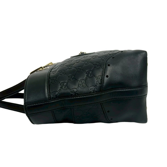 Gucci NY large tote bag in black leather | GUCCI® US GUCCI Black Leather Tote Bag